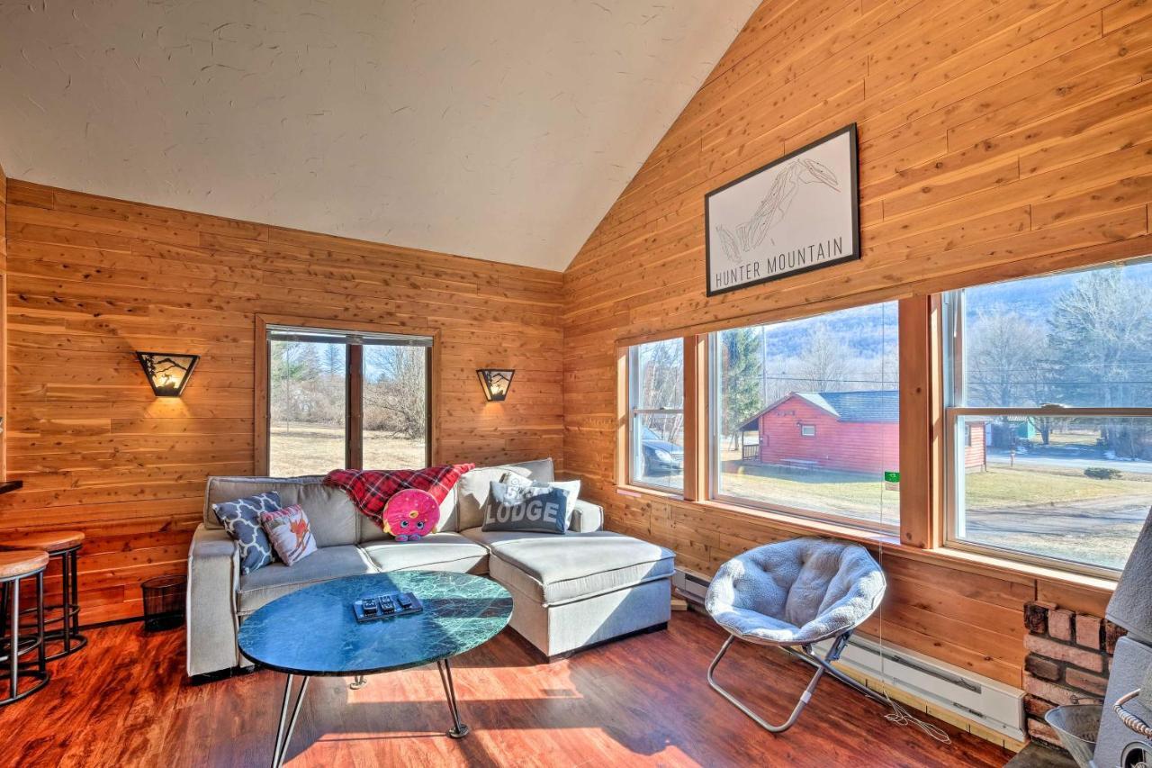 Modern Hunter Mountain Home 1 Mile From Resort! Esterno foto